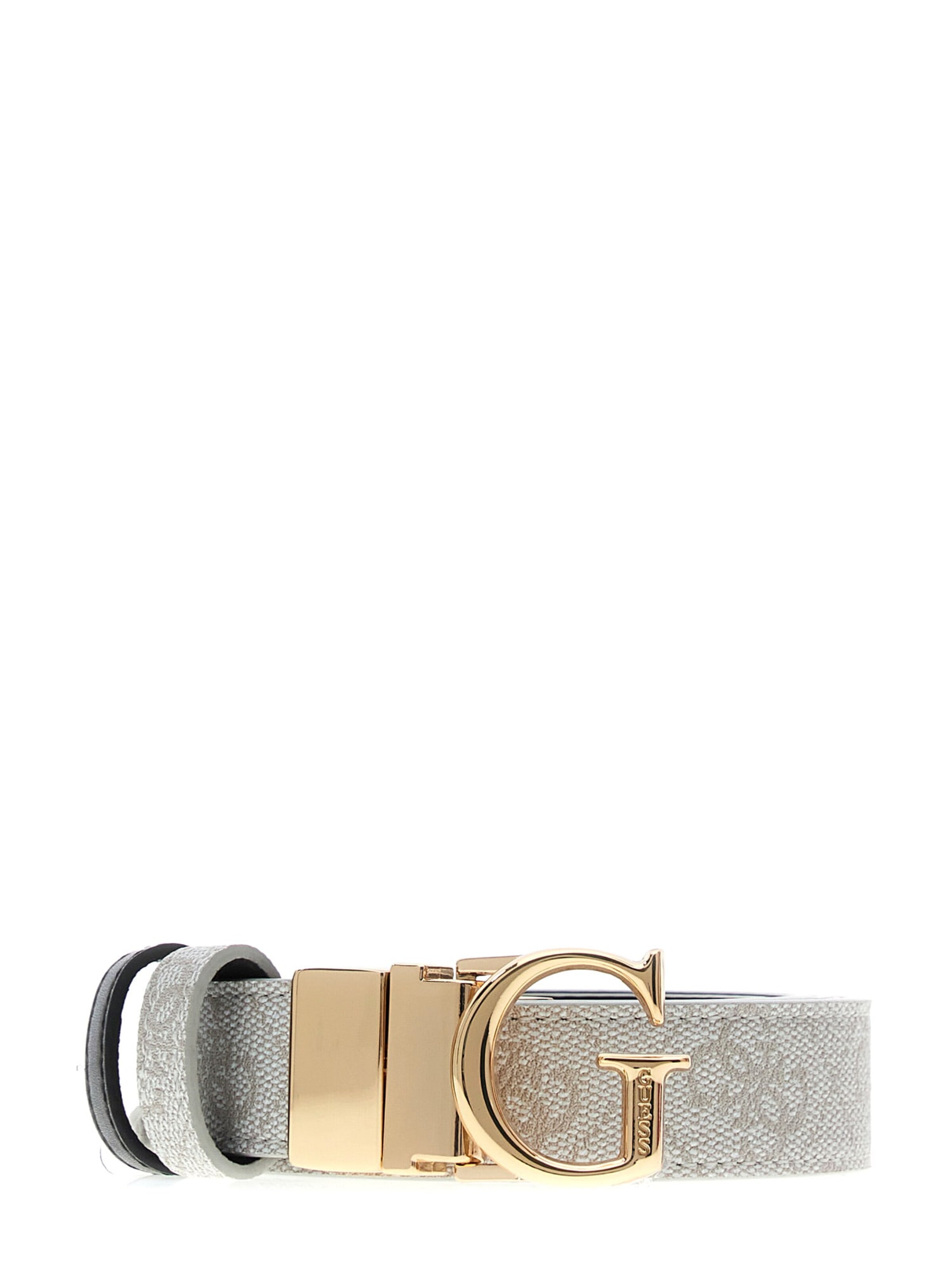GUESS Belt 'LEONA' in White: front