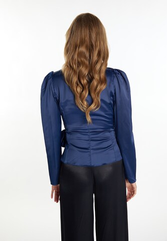 faina Bluse in Blau