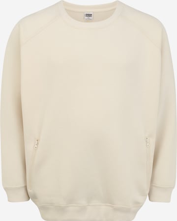 Urban Classics Sweatshirt i beige: framsida