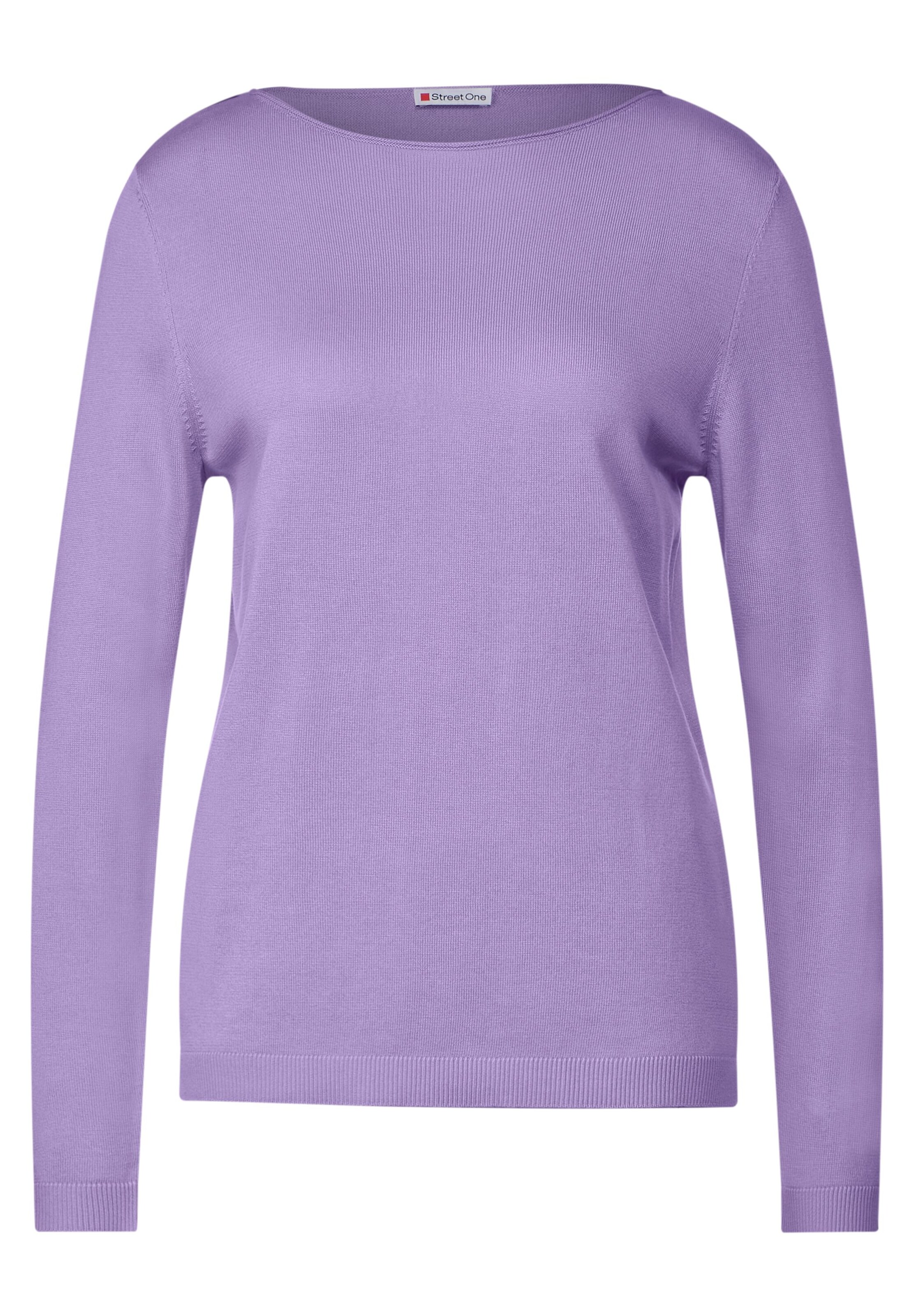 STREET ONE Pullover in Lila: Vorderseite