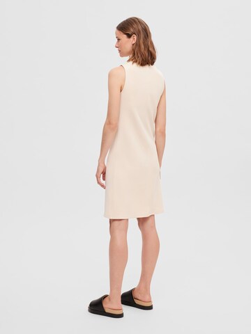 SELECTED FEMME Kleid in Beige