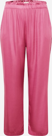 Loosefit Pantalon 'CHANTAL' ONLY Carmakoma en rose : devant