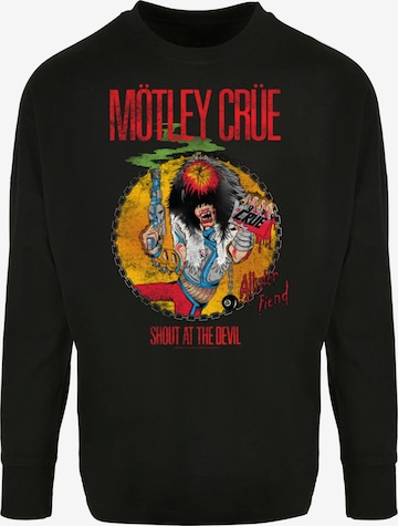 Merchcode Shirt 'Motley Crue - Allister Fiend SATD' in Black: front