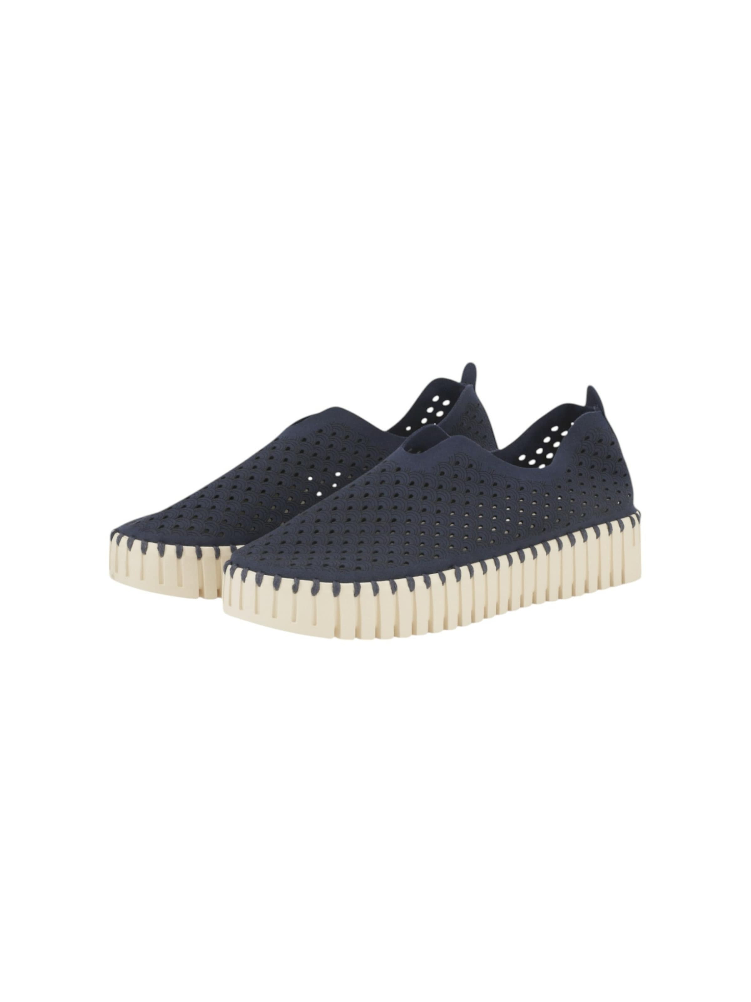 ILSE JACOBSEN Slip On 'Tulip' in Blau: Vorderseite
