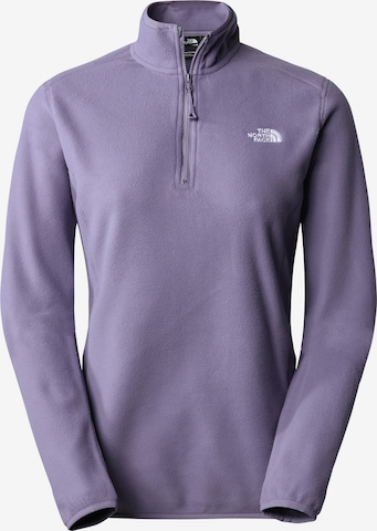 THE NORTH FACE Athletic Sweater 'Glacier' in Purple: front
