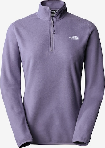 THE NORTH FACE Sports sweater 'Glacier' in Purple: front