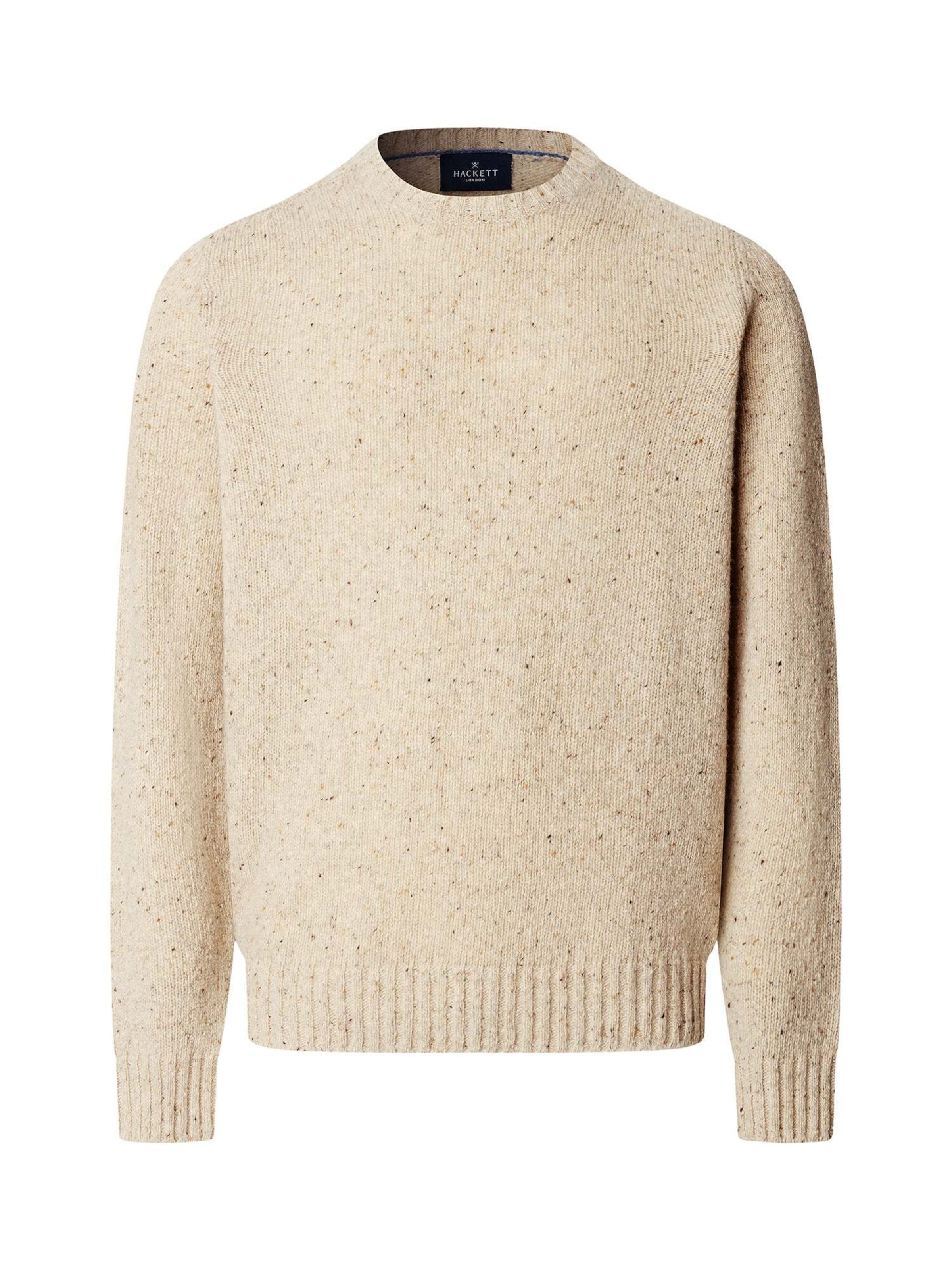 Hackett London Pullover in Weiß: Vorderseite