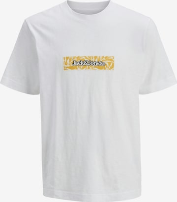 Jack & Jones Junior Shirt 'Split' in Wit: voorkant