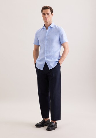 SEIDENSTICKER Regular fit Button Up Shirt in Blue
