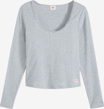 LEVI'S ® Paita 'DRY GOODS POINTELLE' värissä harmaa: etupuoli