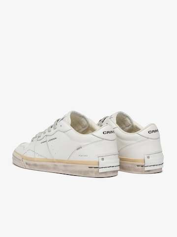Crime London Sneakers hoog in Wit