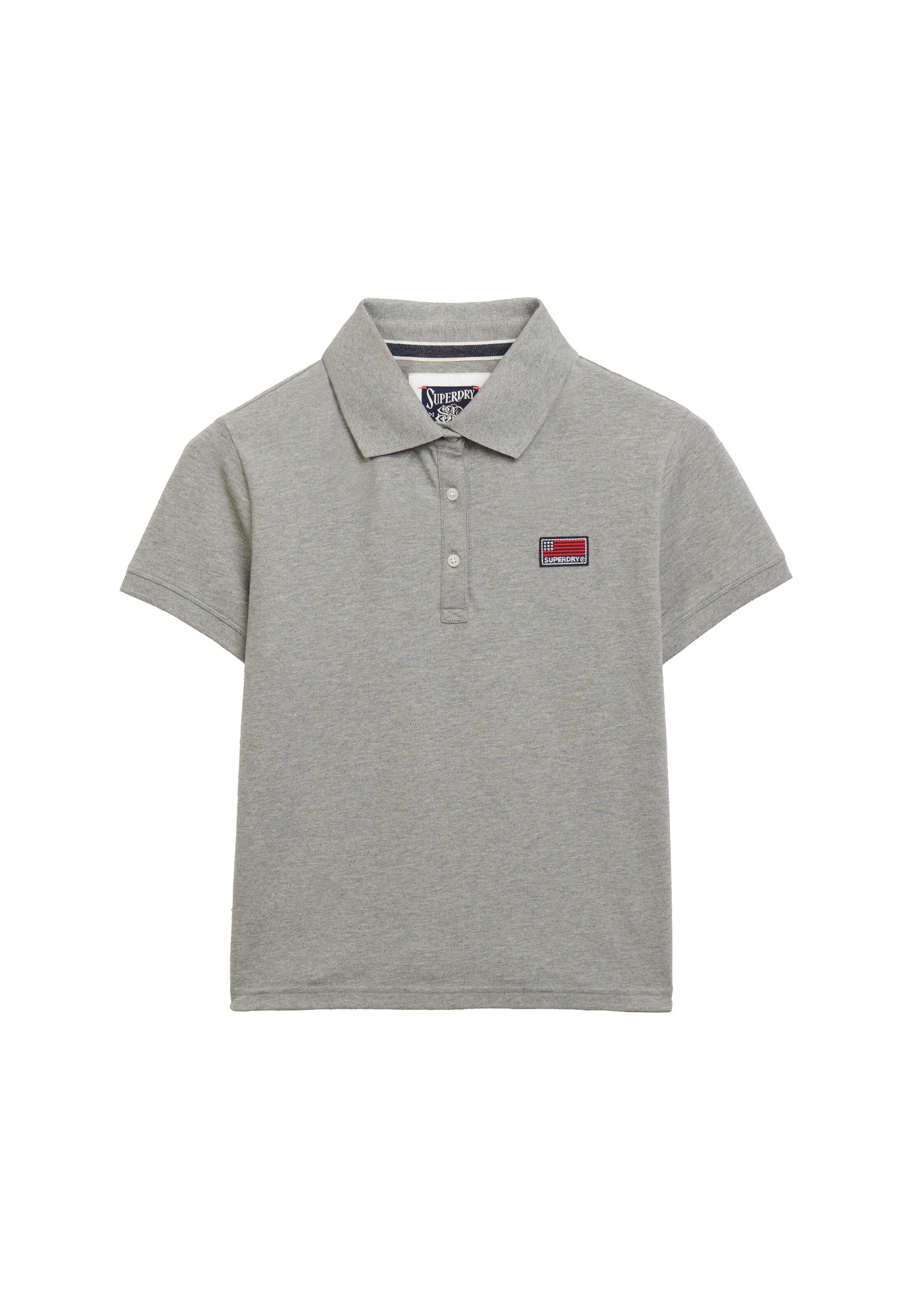 T-shirt 'Athletic Essentials' Superdry en gris : devant