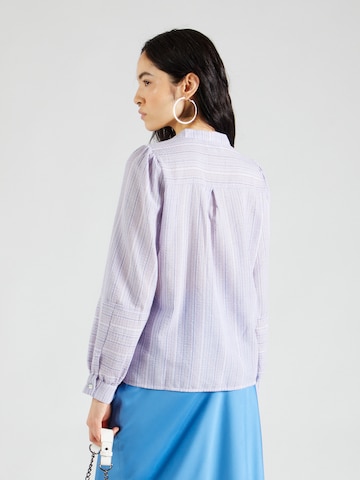 Lollys Laundry Blouse 'Lina' in Lila