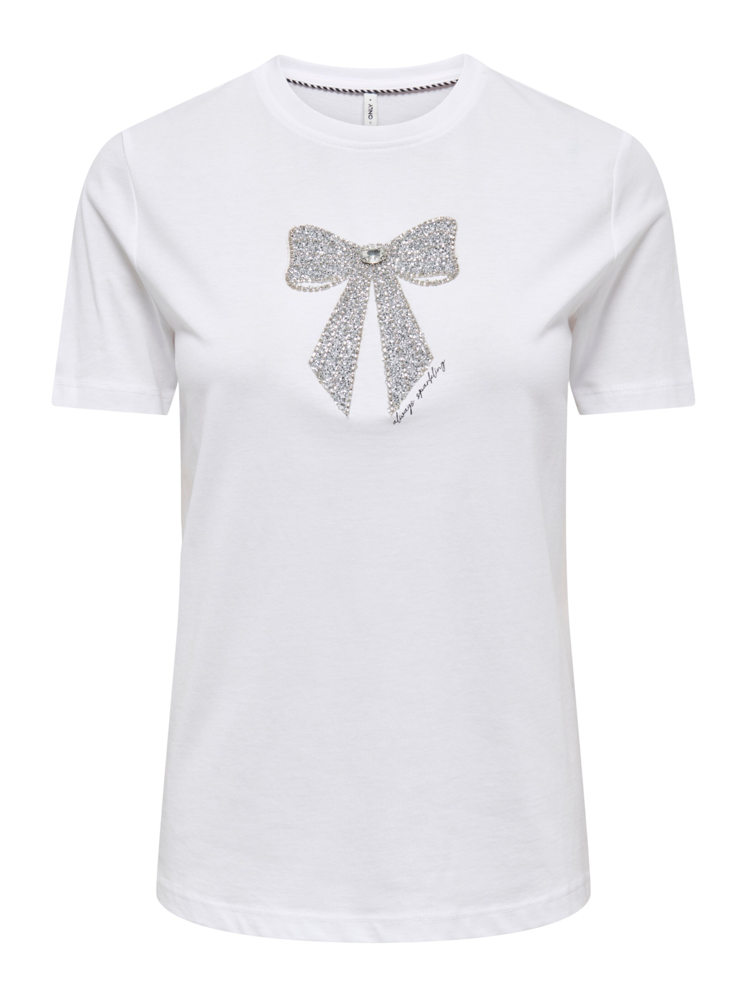 ONLY - Camiseta 'ONLKITA' en blanco: frente