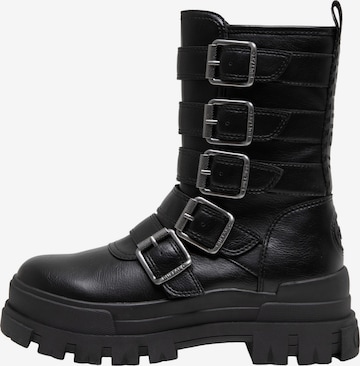BUFFALO Boots 'Aspha' in Zwart: voorkant