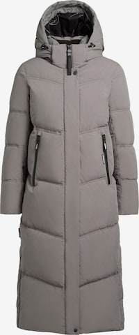 khujo Winter Coat in Grey: front