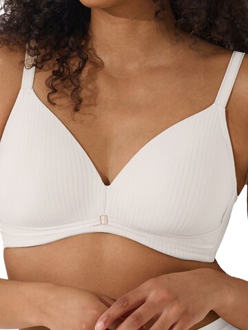Lisca T-shirt Bra 'Laura' in White