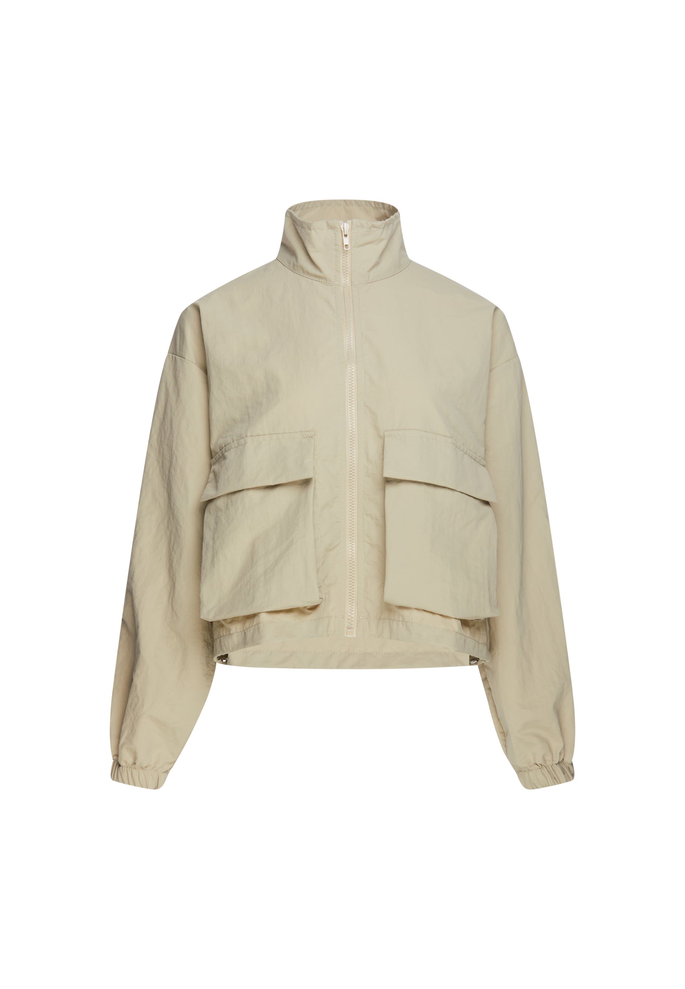 myMo ATHLSR Between-Season Jacket in Green: front
