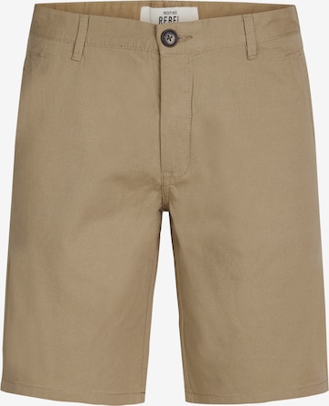Regular Pantalon 'Spring' Redefined Rebel en beige : devant
