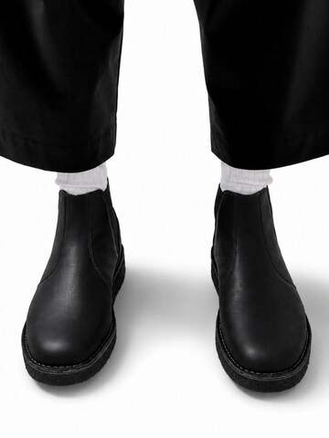 oswen Chelsea boots 'Commuter' in Zwart