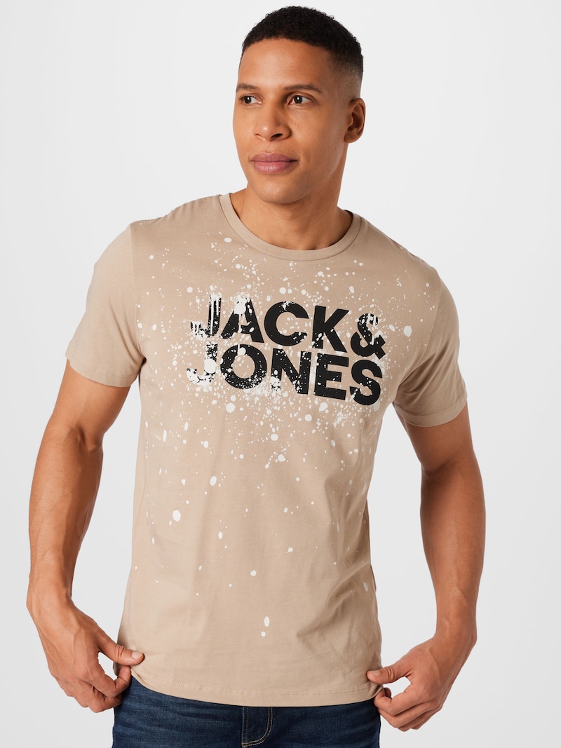 Classic T-shirts JACK & JONES Classic t-shirts Brown
