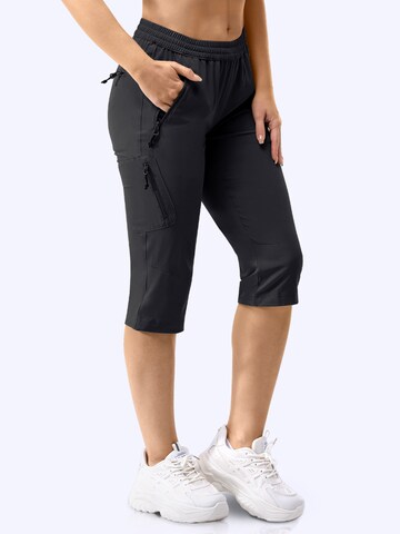 33,000ft Regular Outdoor Pants '33,000ft Women's 3/4 Golf Trousers Quick Dry UPF 50+ Shorts' in Black