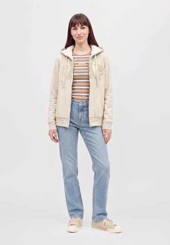 Gap Tall Sweat jacket 'FRANCHISE HERITAGE' in White: front