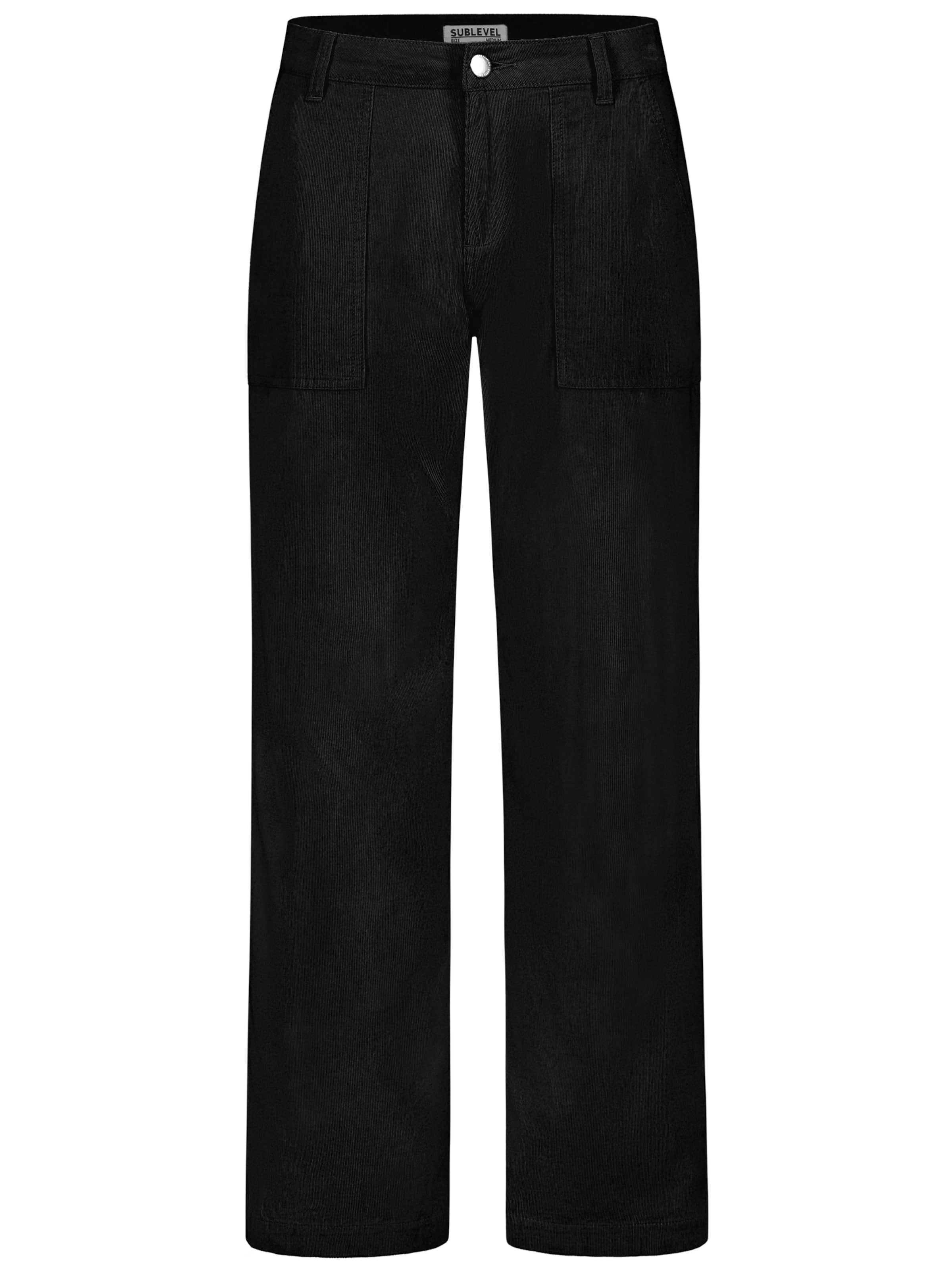 Sublevel Trousers in Black: front