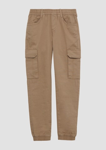 Effilé Pantalon s.Oliver en marron : devant