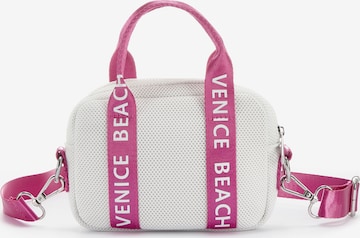 Borsa a mano di VENICE BEACH in bianco: frontale