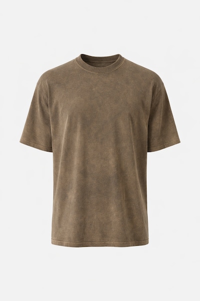 BRAVE SOUL T-Shirt en taupe, Vue avec produit