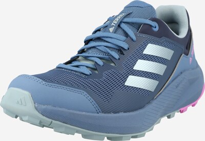 ADIDAS TERREX Chaussure de course 'Trail Rider' en bleu / marine / rose / argent, Vue avec produit