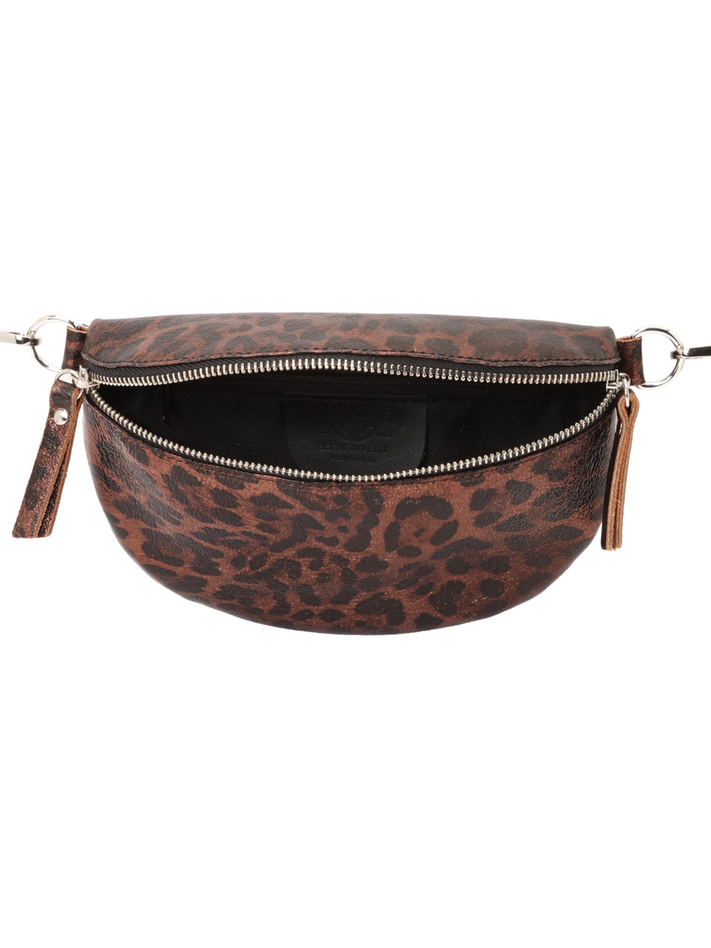 Zwillingsherz Torbica za okrog pasu | rjava barva