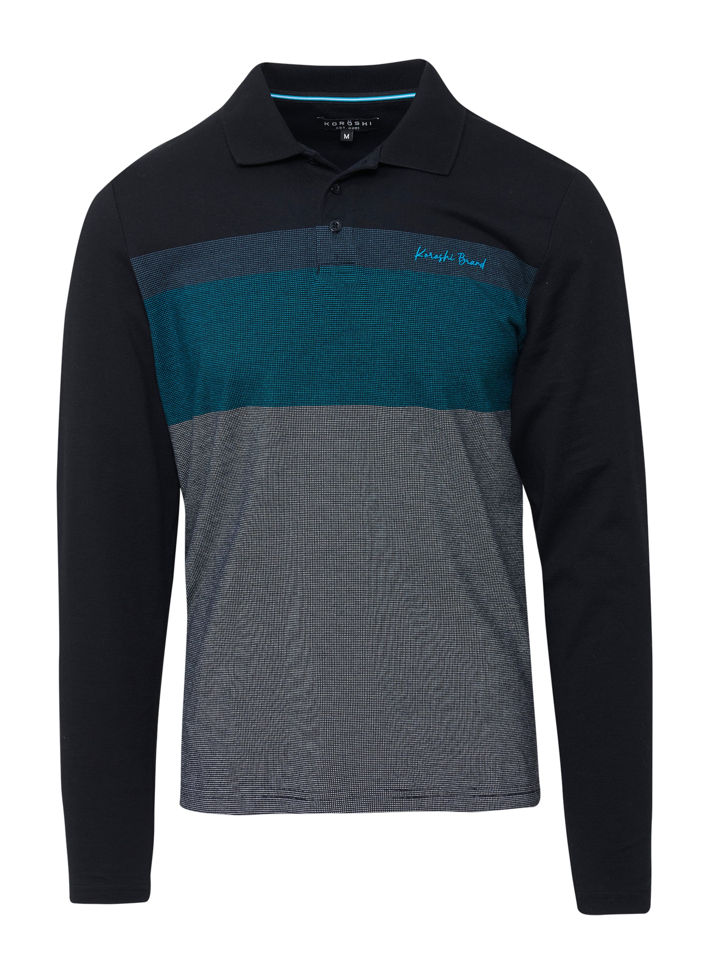 KOROSHI Póló - fekete: elől