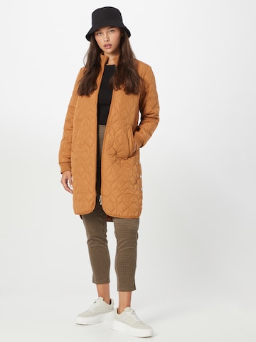 ILSE JACOBSEN Between-Seasons Coat in Brown