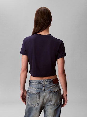 Calvin Klein Jeans T-shirt i lila