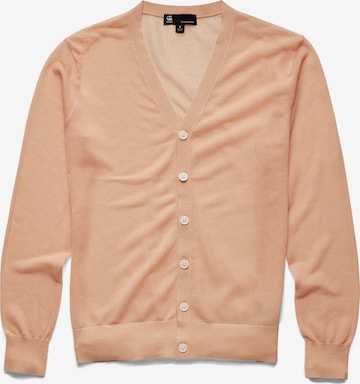 G-Star RAW Knit Cardigan in Pink: front