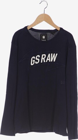 G-Star RAW Langarmshirt L in Blau: predná strana