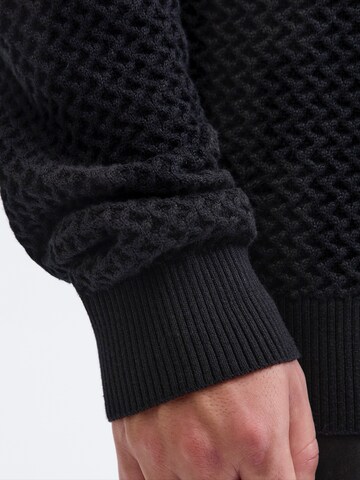 JACK & JONES Sveter 'JPRBLUBARKLEY' - Čierna