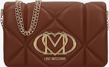 Sac à bandoulière 'Smart Daily' Love Moschino en marron : devant