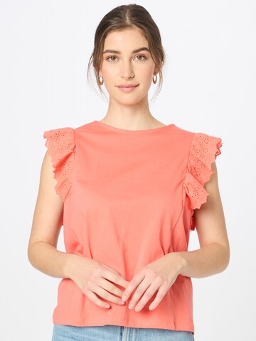 SOAKED IN LUXURY - Camiseta 'Susan' en rosa: frente