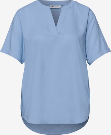 STREET ONE Blouse in Blue: front