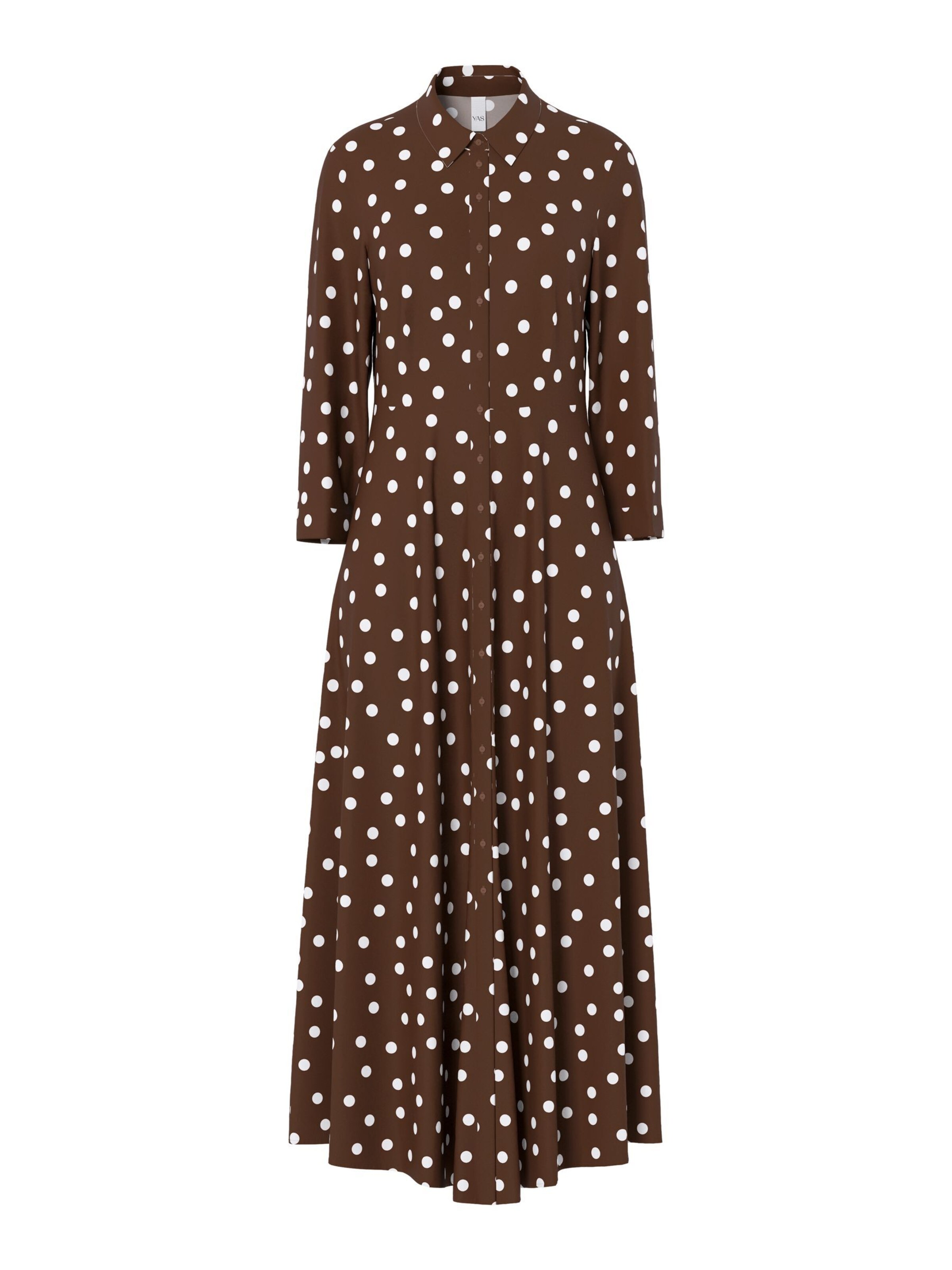 YAS Dress 'YASSAVANNA' in Brown: front