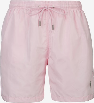 19V69 ITALIA Uimashortsit 'Siro Basic' värissä roosa / musta / valkoinen, Tuotenäkymä