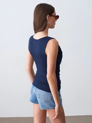 Dilvin Blouse in Blue