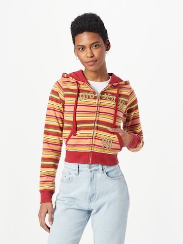 BDG Urban Outfitters Zip-Up Hoodie in Mixed colors: front