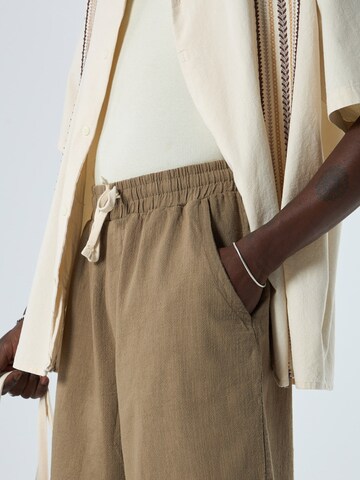 Loosefit Pantaloni 'Harker Heights' di VAMOS CLO in marrone