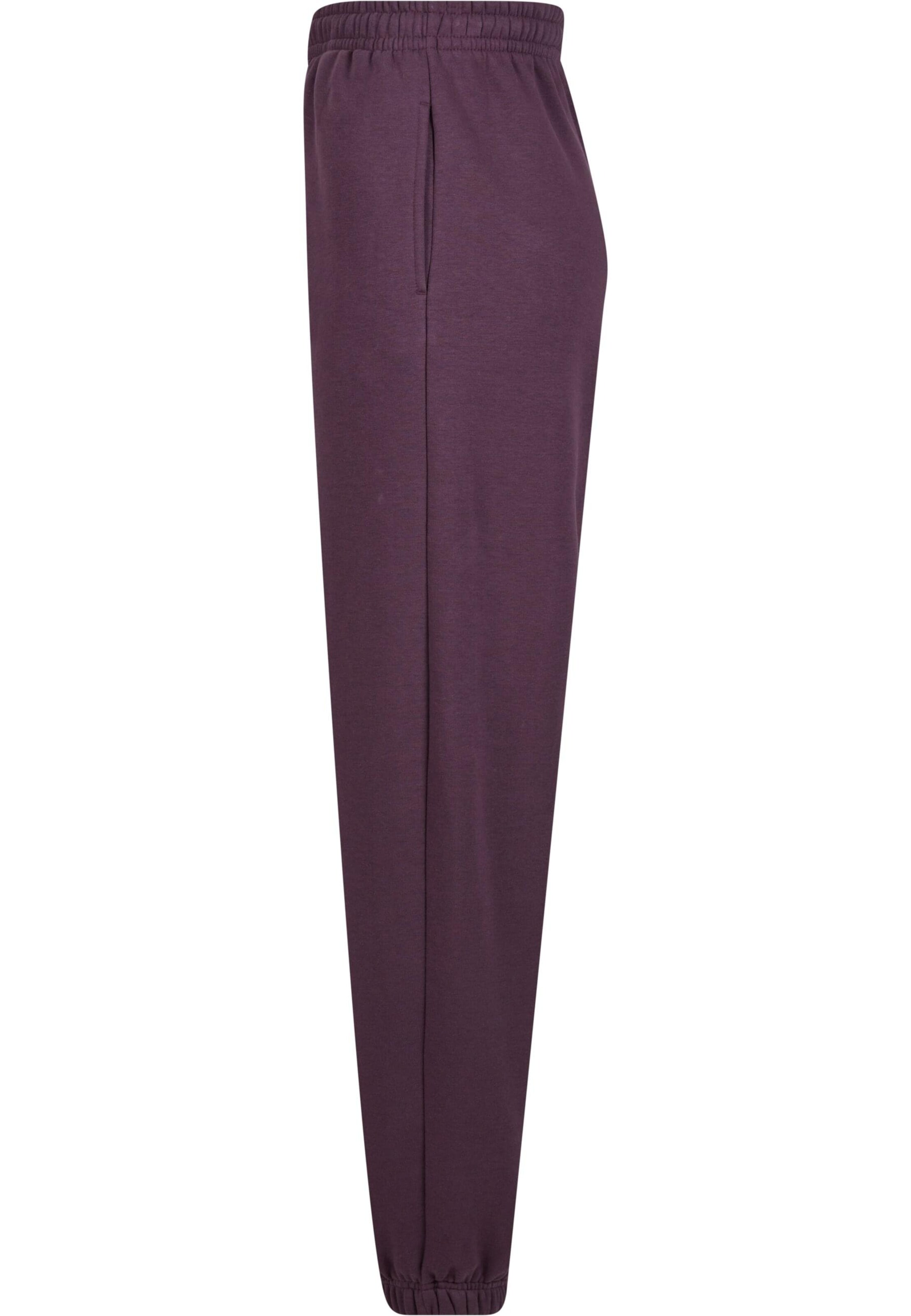Urban Classics Tapered Trousers in Purple