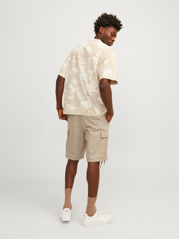 Loosefit Pantaloni cargo 'JPSTCole Barkley' di JACK & JONES in grigio