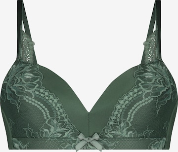 Hunkemöller Push-up Bra 'Lycke' in Green: front